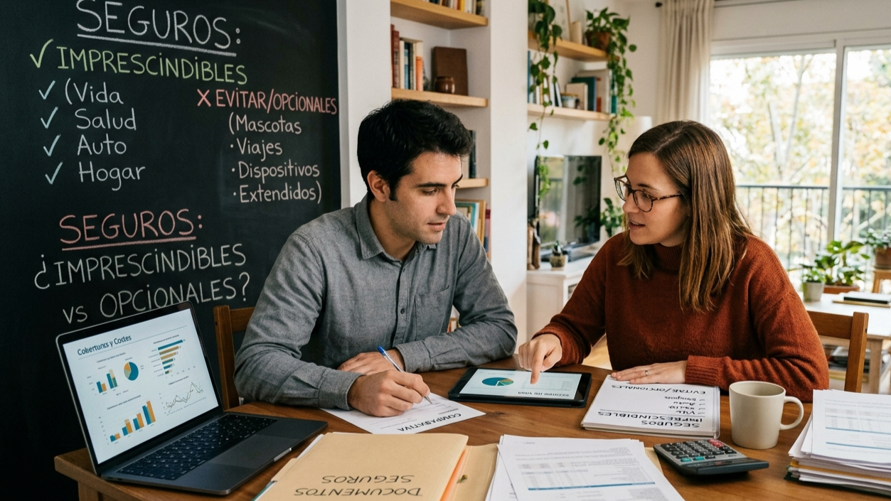 ¿Qué seguros son realmente imprescindibles y cuáles puedes evitar?